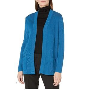 Anne Klein Malibu Blue Cardigan Sz XL - NWT